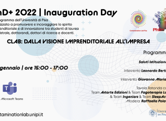 We will be present at the CLab Pisa Inauguration day