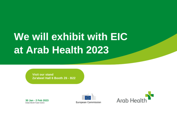 WE WILL EXHIBIT AT ARAB HEALTH 2023 IN DUBAI, 30 JAN – 2 FEB
