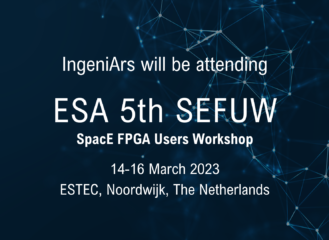 We will be attending SEFUW 2023 at ESA ESTEC